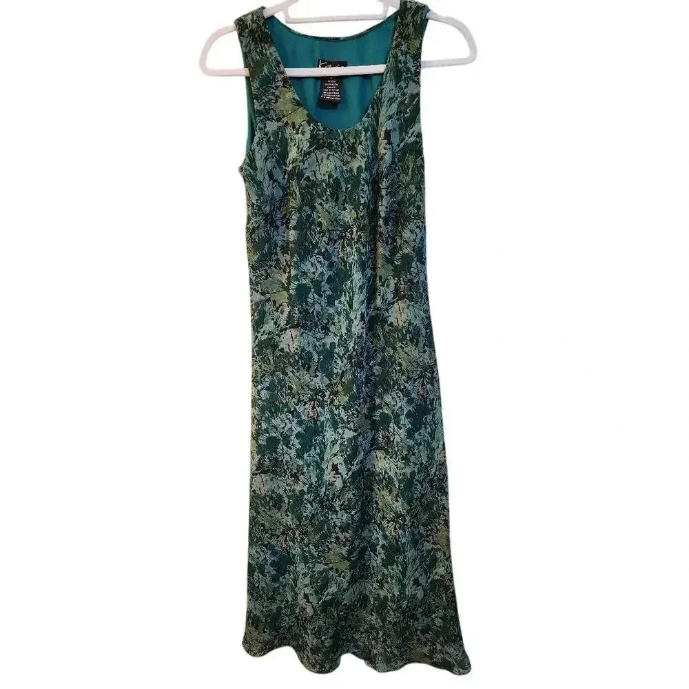 Women's Vintage K Studio Sleeveless Long Dress Size 10